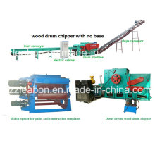 Industrial Homemade Mobile Drum Wood Chipper Machine Price